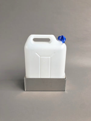 Travellife Jerrycan met kraan wit 10L incl houder