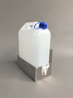 Travellife Jerrycan met kraan wit 10L incl houder