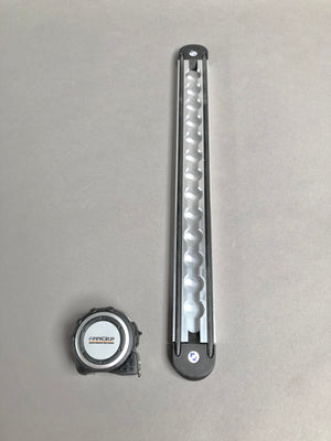 Airlinerail met PVC bescherming 355mm