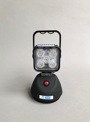 Lampe de travail LED carrée rechargeable