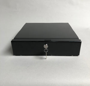 Laptopkluis gecoat in RAL 9005 (37x37x9cm)