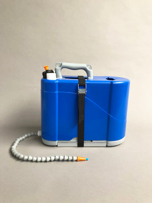 Set lave-main portatif 4en 1 + support (eau + savon + papier + désinfectant)