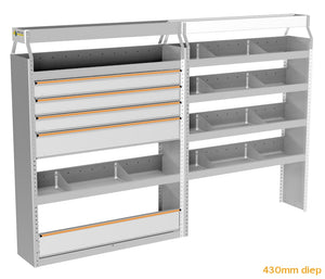 Finnerup Extra Large 430 - Bestuurderszijde Type 1 Kast