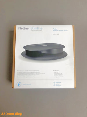 Flettner Mechan. Dakv. Slimline Zwart Koffer